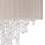 Lustre de cristal com abajur 8