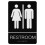 Plaque Braille Pour Toilettes Noir Usage Intensif 1