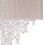 Lustre de cristal com abajur 12