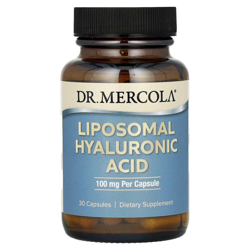 Dr. Mercola , Liposomal Hyaluronic Acid, 100 Mg, 30 Capsules