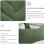 Olive Green King Quilt Bedding Set with 2 Shams 6