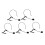 5Pcs Dynamic Microphone Headset for Singing and Accompaniment in Black 5