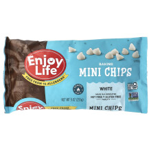 Mini Chips de Biscoito da Enjoy Life Foods, Branco, 9 oz (255 g)