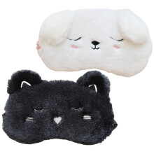 6Pcs Soft Adorable Animal Eye Covers for Relaxation and Sleep