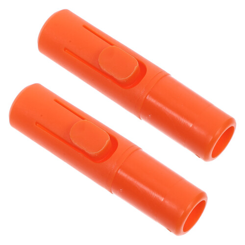 10Pcs Orange Broom Handle Repair Kit Plastic Extension Pole Attachment