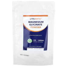 Vitamatic, Magnézium-Glicinát Por, 8,8 oz (250 g)