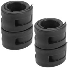 8Pcs Black Bike Chain Guard Wrap Rubber Mountain Bike Chainstay Cover