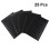 75Pcs Black Shockproof Bubble Storage Bags for Shipping Use 1
