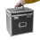 DENEST Metal File Box, Waterproof, Safe, Portable Lockable Document Storage Case for Home Office 3