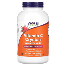 NOW Foods, Vitamiini C Kiteet, 1 lb (454 g)