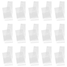 100Pcs Men's Tie Storage Clear Plastic Bags Compact Necktie Covers