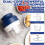 Επαναφορτιζόμενη μηχανή ψιλοκόπτη σκόρδου USB 250ml από ανοξείδωτο ατσάλι 4