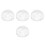 4Ensembles Couvercle Sol Transparent Plastique Protection Plante Aérée 5