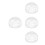 4Ensembles Couvercle Sol Transparent Plastique Protection Plante Aérée 8