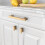 Champagne Bronze Cabinet Handles 5 inch 10-Pack 2