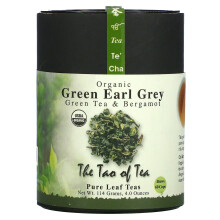 The Tao of Tea, Eettinen Vihreä Tee & Bergamot, Vihreä Earl Grey, 4 oz (114 g)