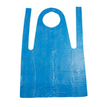200Pcs Waterproof Disposable Barbecue Apron for Cooking Sky-Blue