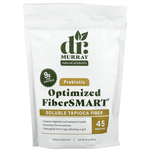 Dr. Murray's, Prebiotisch, Optimized FiberSMART Soluble Tapioca Fiber, 16 oz (454 g)