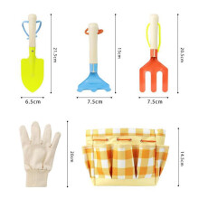 14Pcs Child Garden Tools Kit Assorted Color Safety Rounded Edges