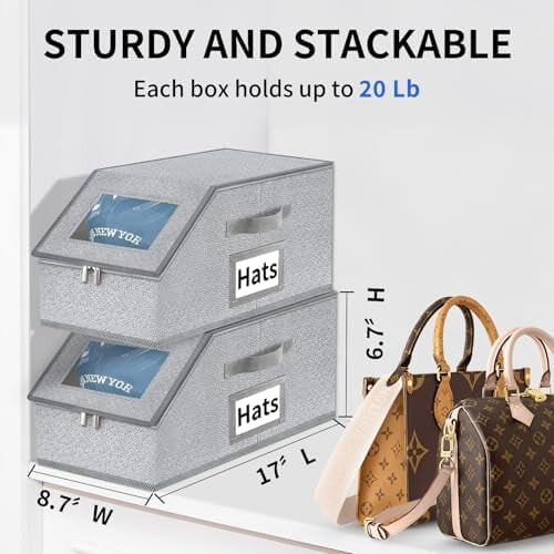 st stapelbara basebollkepsar med genomskinligt lock, fällbart lock, ventilerande tyg (grå) 1