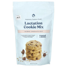 Mamman Tietää Parhaiten, Lapsenpito-keksejä, Oatmeal Chocolate Chip, 15 oz ( 425 g)