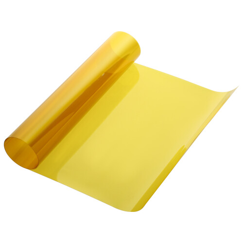 4Pcs Portable Yellow Pet Light Filter Sheets for Camera and Video Use