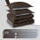 King Comforter Set Brown Blue 3-Piece All-Season 6