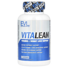 EVLution Nutrition, VitaLean, Vitaminas + Soporte para Pérdida de Peso, 90 Tabletas