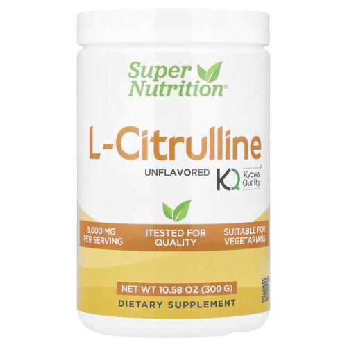 Super Nutrition, L-Κιτρουλίνη, Αδιάβροχη, 10.58 oz (300 g)