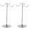 2Pièces Support De Pliable Argent Pour Rangement 3