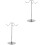 2Pièces Support De Pliable Argent Pour Rangement 4