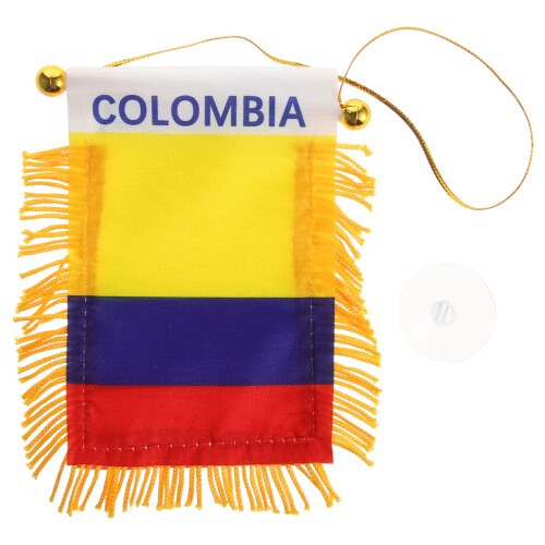 3Pcs Car Interior Decorations Plastic Hanging Ornaments with Tassels