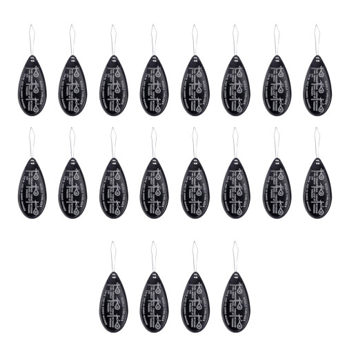 60Pcs Black Metal Needle Threader Wire with Flexible Loop for Sewing