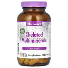 Bluebonnet Nutrition, Multivitamine Chelate, Fără Fier, 120 Caplete