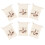 Easter bunny drawstring gift bag cotton-linen 1 piece 6