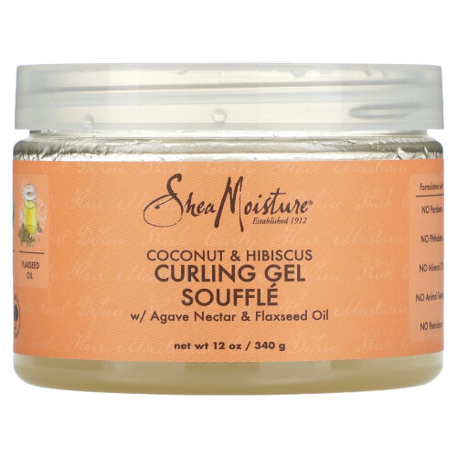 SheaMoisture, Γελούντα Γέλο Σουφλέ, Κοκονατού & Ιβίσκος, 12 oz (340 g)
