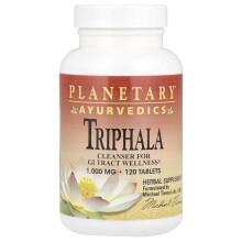 Planetary Herbals, Ayurvedics, Triphala, 2,000 mg, 120 Fogli (1,000 mg Per Foglio)