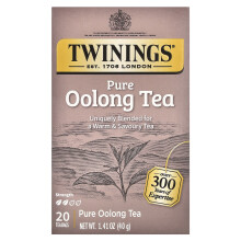 Twinings, Čistá Oolong Čaj, 20 Čajových vložiek, 1,41 oz (40 g)