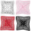 Conjunto de 4 lenços de cabeça femininos de 35 polegadas em cetim semelhante à seda, lenços de pescoço, bandanas quadradas para cabelo e para 2
