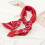 Conjunto de 4 lenços de cabeça femininos de 35 polegadas em cetim semelhante à seda, lenços de pescoço, bandanas quadradas para cabelo e para 4