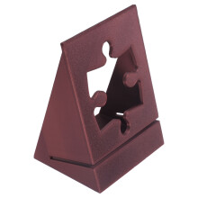 2Pcs Lightweight Brown Puzzle Holder Stand for Puzzle Reference