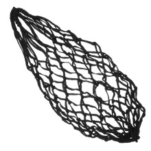 4Pcs Strong Black Nylon Livestock Feeding Mesh Bags with Rope