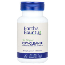 Earth's Bounty, Oxy-Cleanse Original, Detox de Colon com Oxigênio, 75 Comprimidos