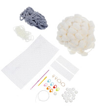 2Sets Handmade Bag Supplies Durable DIY Bag Materials Blue White Set