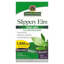 Nature's Answer Slippery Elm Bark Capsules - 90 Vegan Capsules