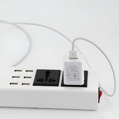 Προσαρμογέας φορτιστή τοίχου USB 5V1A 2
