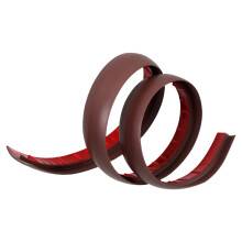 2St Zelfklevende PVC Vloertrim Koffie Kleur Voor Ongelijke Vloeren
