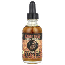 Honest Amish, Aceite de Barba Premium, 2 fl oz (60 ml)