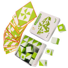 2Sets Tangram Speelgoed Gekleurd Educatief Voor Kinderen