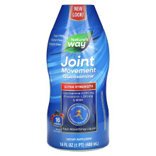 Nature's Way, Ruch Jądra Glukozamina, Ultra Strength, Berry , 16 fl oz (480 ml)